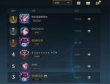 部分Wild Rift案例